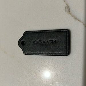 Coach keychain/ bag tag
